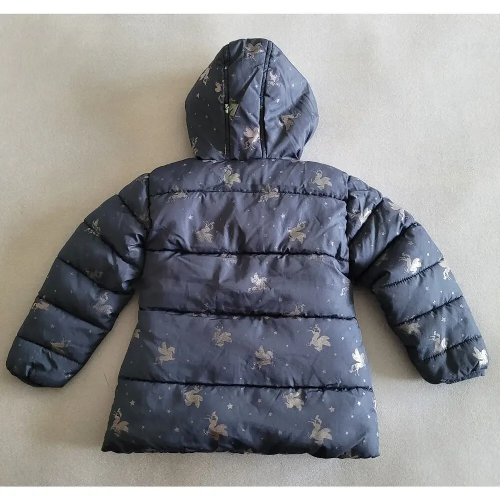 LIMITED TOO Girls Toddler Navy Puffer/Quilted Coat/Jacket --Toddler Sz 2T